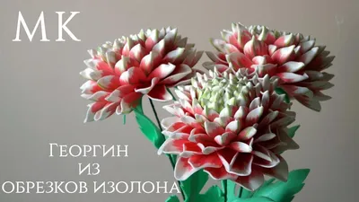 Мастер-Класс 2в1 \"ГЕОРГИН ПОМПОННЫЙ\" купить в интернет магазине |  IsolonDecor.ru