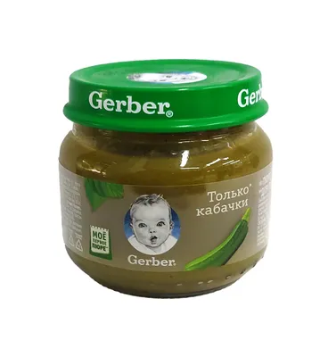 Овочеве пюре Gerber Кабачок - Здорове дитяче харчування