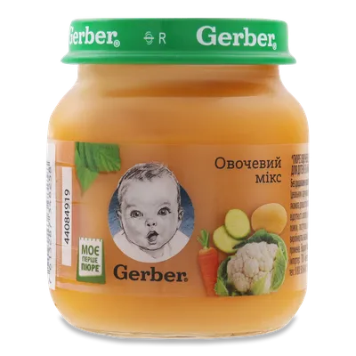 Пюре Gerber Кабачок - «Gerber \"Только кабачок\" - когда в детском пюре  только кабачок и вода. Как и когда вводить прикорм грудному ребенку?» |  отзывы
