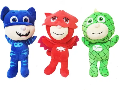 Игровой набор Герои в масках Pj Masks 5 фигурок Кэтбой, Алетт, Гекко, Ромео  и Лунная девочка с быстрой доставкой до дома (г.Алматы) и по всему  Казахстану!