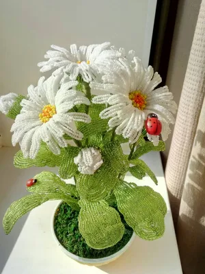 Мои Работы: цветы из бисера №177932 - купить в Украине на Crafta.ua
