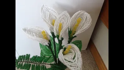 Beaded rose for beginners - Tutorial - YouTube