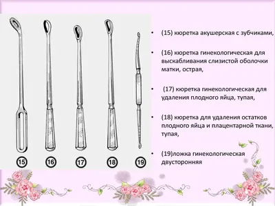 хирургические инструменты, используемые в гинекологии, изолированные на  белом фоне Стоковое Фото - изображение насчитывающей изолировано,  нержавеюще: 227285558