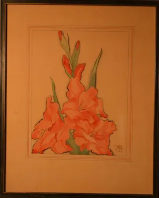 Mykhailo Zhuk | Gladiolus (1929) | MutualArt