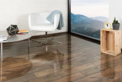 Глянцевый ламинат Kaindl Masterfloor 8.0 Premium Plank Oak Posino O580 HG |  Купить в интернет-магазине, цены, скидки, фото в интерьере