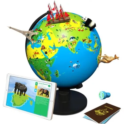 Купить интерактивный глобус Praktica в магазине observer-msk