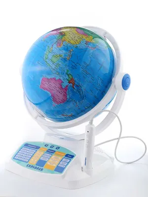 Глобус физико-политический Globen, на круглой подставке, 25 см купить по  низким ценам в интернет-магазине Uzum (13132)