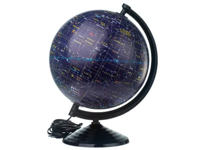 Глобус Земли физико-политический 320 мм с подсветкой Классик - Купить оптом  в компании Бумбарам