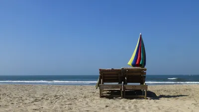 Фото «Пляж Мандрем.» из фотогалереи «Без названия» Индия , Гоа #615995
