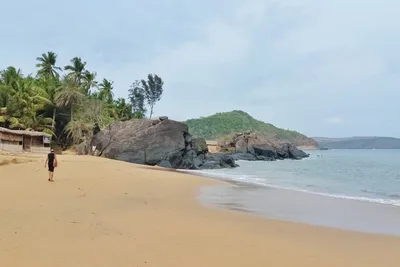 View Of Main Beach In Gokarna. Karnataka. India Stock Photo, Picture and  Royalty Free Image. Image 138468902.