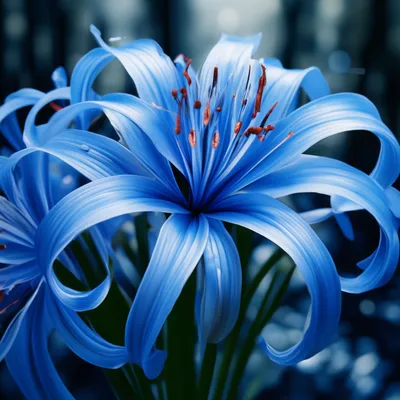 Голубая Лилия - 70 фото