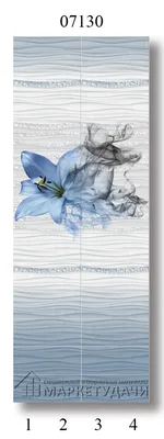 Новогоднее украшение «Голубая лилия» – купить в Алматы по цене 290 тенге –  интернет-магазин Леруа Мерлен Казахстан