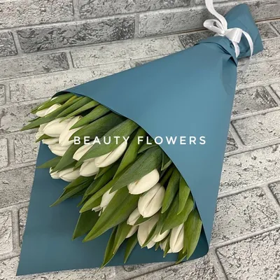 Baiciurina Olga's Design Room: Букет из голубых тюльпанов-Blue tulips  wedding bouquet