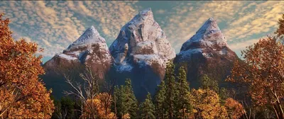 Природная красота: Гора три медведя во всей своей славе