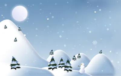 Горка из снега – загадочность и волшебство