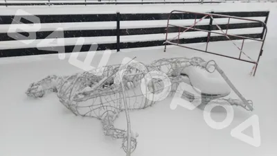Фон Горка из снега – создайте атмосферу уюта