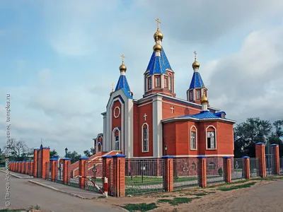 Астраханская область Камызяк Церковь Иконы Божией Матери Смоленская  Фотография