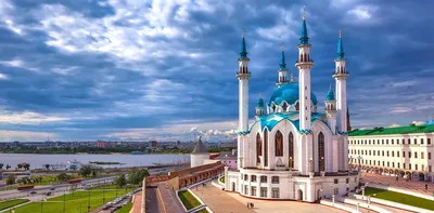 Города на Волге: Казань
