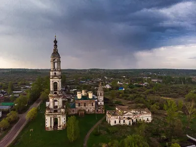Рязанская область Рыбновский район Рыбное Церковь Николая Чудотворца  Фотография