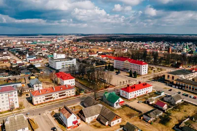 Старые Дороги сняли с высоты птичьего полета. Весеннее аэровидео