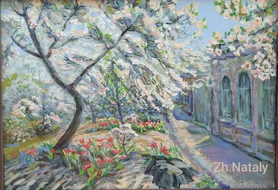 Рисунок Весна в моём городе - «Весна-красна!» (№296569-10.03.2022 - 13:23)