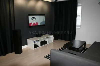 Гостиная черно-белая в стиле минимализм купить в Томске, фото и цена