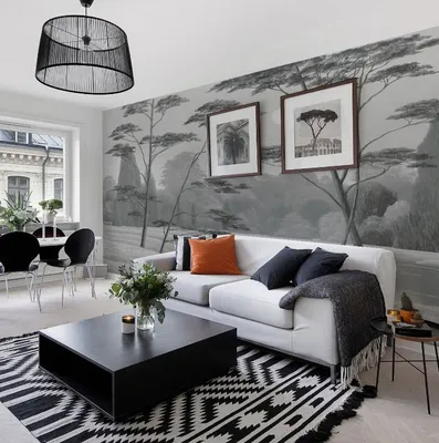 Черно-белый интерьер квартиры: особенности и правильные сочетания цвета |  Ортограф | Дзен