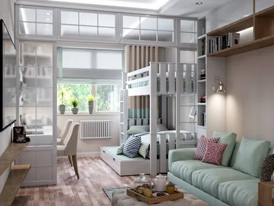 Стильный дизайн квартиры-студии 20 кв.м | Мебель 169 - о дизайне и ремонте  | Дзен