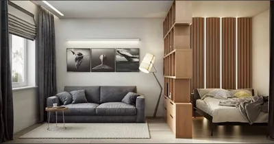 Совмещаем гостиную и спальню: как правильно зонировать маленькую квартиру |  Мебель 169 - о дизайне и ремонте | Дзен