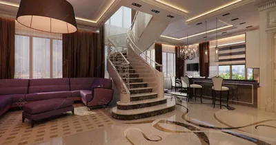 Дизайн интерьера гостиной в стиле …» — создано в Шедевруме