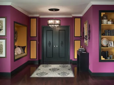 Фиолетовый цвет в интерьере | Актуальный дизайн | Дзен