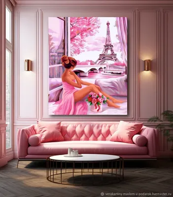 Душ в гостиной: стильные апартаменты в розовых тонах | room goals. | Дзен