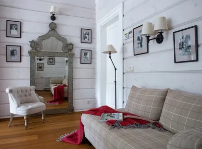 Уютный дизайн интерьера в квартире в современном стиле (Чистые Пруды,  Москва)
