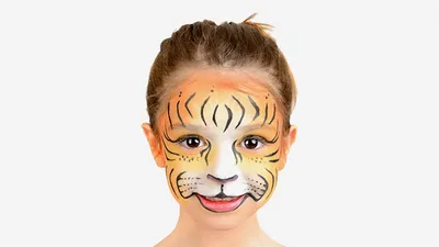 Тигр - пример аквагрима - Таня Маслова