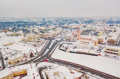 Зима, январь, полет нормальный! Снежные фото Гродно на которых многие  найдут свой дом — Вечерний Гродно
