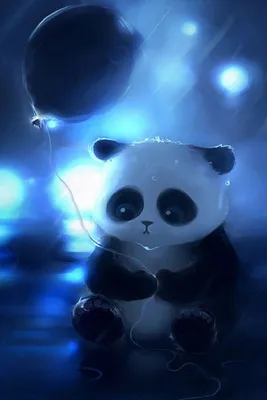 Download Panda Balloon wallpaper by TheGrandStaf94 - ca - Free on ZEDGE™  now. Browse millions of popular anime Wallpapers and R… | Panda art, Anime,  Anime wallpaper