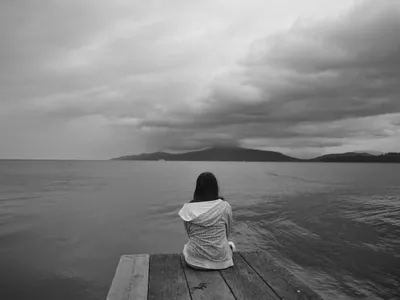 Аниме грусть одиночество - красивые фото