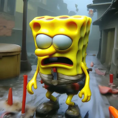 Создать мем \"sad spongebob gary come home, спанч боб эмо, губка боб грустный\"  - Картинки - Meme-arsenal.com