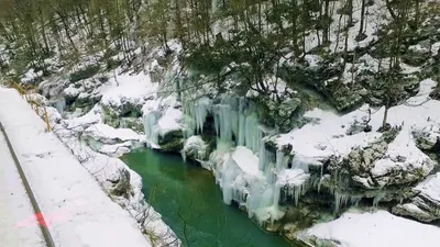 Гуамское ущелье зима - фото и картинки: 42 штук