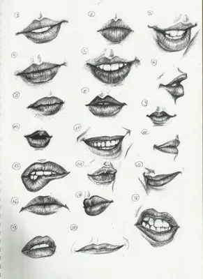 3d губы рисунок (49 фото) » рисунки для срисовки на Газ-квас.ком