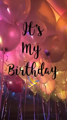 It's my birthday! 🥳 | Happy birthday wallpaper, Happy birthday posters, Happy  birthday to me quotes