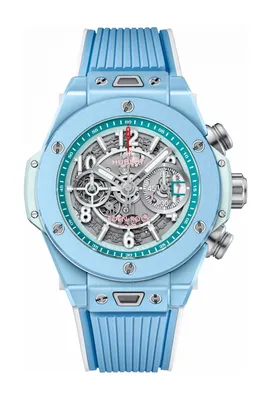 Hublot's New Big Bang Unico 45 Sky Blue Watch in Ceramic – Robb Report