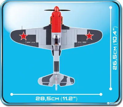 4831 Звезда 1/48. Модель истребителя Як-9Т