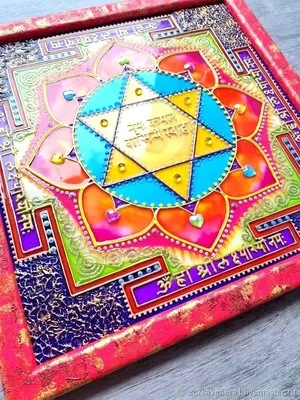 Богиня Lakshmi Yantra иллюстрация вектора. иллюстрации насчитывающей  конспектов - 41421134