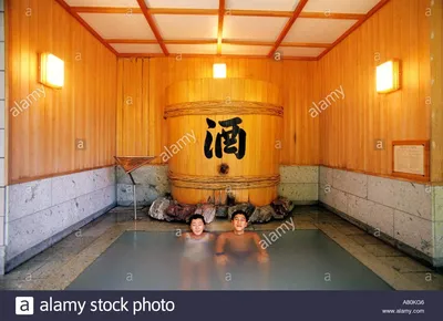 Японская баня Офуро и Фурако на 3-4 человек круглая со встроенной печью