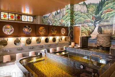 Онсен - японская баня | Пикабу