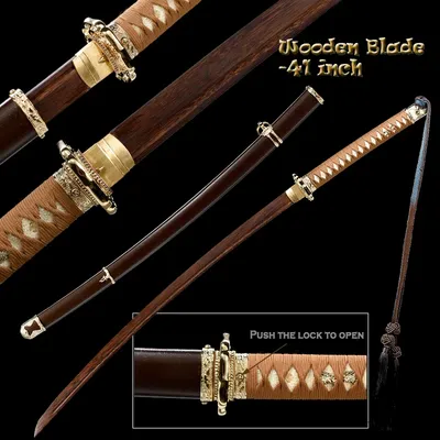 Тати (яп. 太刀) — японский меч (красный) купить по цене 5 800 р., артикул:  D-50041-RD-KA в интернет-магазине Kitana
