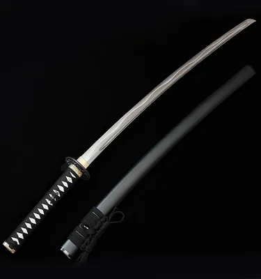 Японский антикварный меч эпохи Камакура. Японское самурайское антикварное  оружие и снаряжение. Японский меч катана. Самурайские мечи.