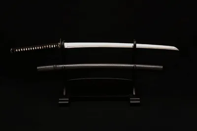 Настоящие японские мечи катаны, стальная бритва с кованым рисунком, ручная  работа, полная Танг-демон, воин, кошка | AliExpress