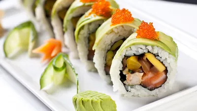 Японские суши» — создано в Шедевруме